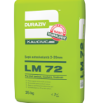Duraziv LM72 Sapă Autonivelantă 2-20 mm, Aditivată Cu Kauciuc, 25 Kg