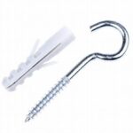 Diblu Cu Cârlig 10 x 50 mm Semirotund, Pentru Beton/BCA, Klimas