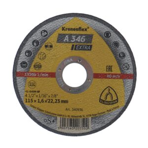 Disc Debitare Inox si Metal 115 x 1.6 x 22.23 mm, A 346 Extra Klingspor