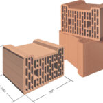 Caramida 30 cm, BC 300 x 240 x 238 E, Goluri Verticale, Portanta, Soceram Durotherm