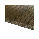 Policarbonat 6 mm Fumuriu, 2100 x 6000 mm, UV 12.6 m2