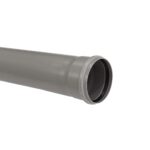 Teava PVC Pentru Canalizare Interioara, Cu Inel, 110 x 2 mm x 6 m, Gri, Florianis Ferogal
