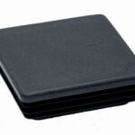 Capac Pentru Teava Patrata, 40 x 40 mm, Din Plastic Cu Exterior