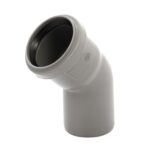 Cot PP HTB Pentru Scurgere Interioara, D 50 mm, 45 grade Gri