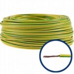Cablu Electric MYF / H07V-K, 1.5 mmp, Cupru, Galben / Verde