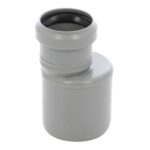 Reductie Excentrica Pentru Scurgere 40 x 32 mm, PP HTRA, Gri